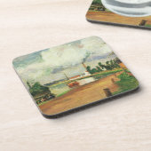 Oの銀行のカミーユ・ピサロ|の漁師 コースター (左側)