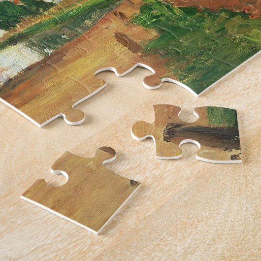 Oの銀行のカミーユ・ピサロ|の漁師 ジグソーパズル (側面)