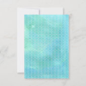 Oの魚の同盟国のサンキューカード サンキューカード (裏面)