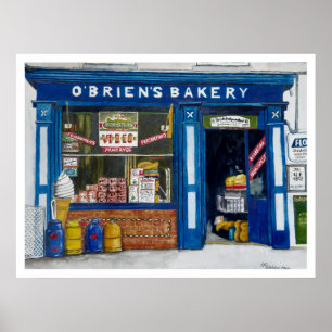 Oの`のBrien´sのベーカリー ポスター
