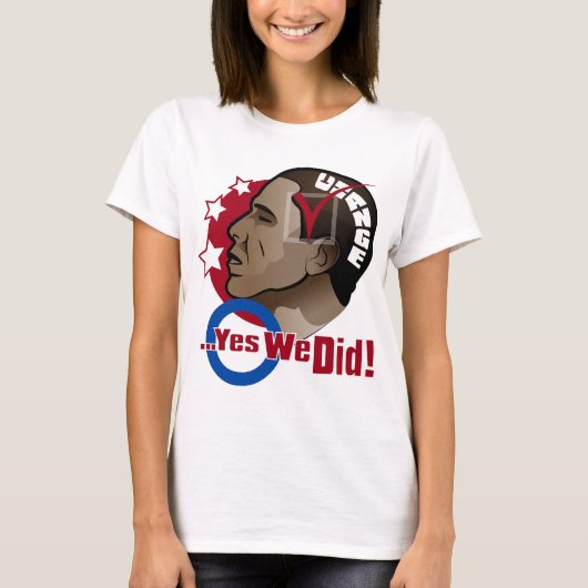 Oの… Yes私達は! 女性のTシャツ Tシャツ (正面)