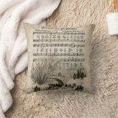 Oは忠実なすべてのYeヴィンテージのクリスマスの枕を来ます クッション (ブランケット)