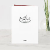 Oは、クリスマスカードを来ます シーズンカード (裏面)