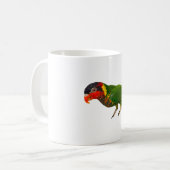 OはLorikeetの華美ため コーヒーマグカップ (正面左)