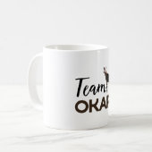 OはOkapi用 コーヒーマグカップ (正面左)
