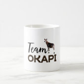 OはOkapi用 コーヒーマグカップ (中央)