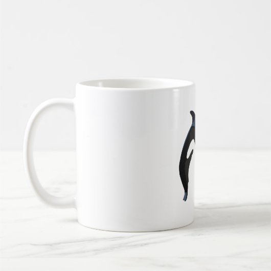 OはOrcaのためだ コーヒーマグカップ (左)