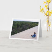 Oアースワイルドダーインディアナダネスカード カード (黄色い花)