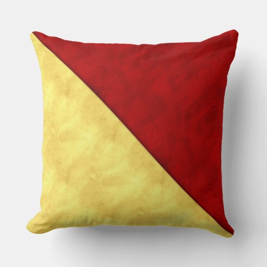 Oオスカー水彩信号航海の海上国旗 クッション (正面)