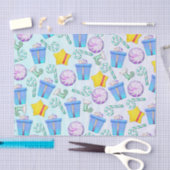 Oクリスマスウィムジーフォークアート 薄葉紙 (クラフト)