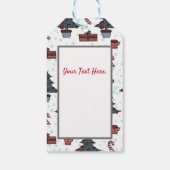 Oクリスマスツリーギフトラベル ギフトタグ (裏面)