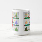 Oクリスマスツリーマグカップ コーヒーマグカップ (中央)