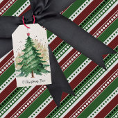 Oクリスマスツリーヴィンテージ ギフトタグ