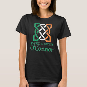 Oコン誇りを持ったナーケルト結び目模様セントパトリックS D Tシャツ