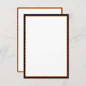 Oソリッド空白の招待状テンプレート 招待状 (正面/裏面)