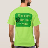 Oダニーの男の子 Tシャツ (裏面)