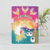 Oナイトディバインのクリスマスカード シーズンカード (スタンド正面)