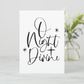 OナイトディバインNo photo宗教的クリスマスカード シーズンカード (スタンド正面)