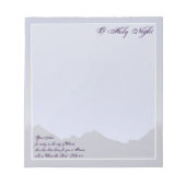 Oホーリーナイトノートパッド ノートパッド (正面)