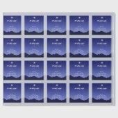 Oホーリーナイトラッピング紙 ラッピングペーパー (フラット)