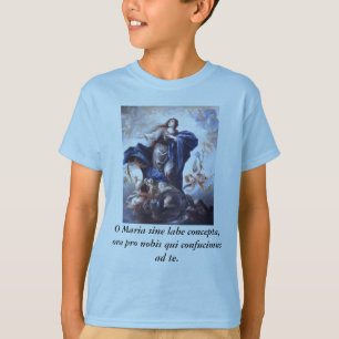 Oマリアの正弦のlabeのconcepta、oraのプロnobis Tシャツ