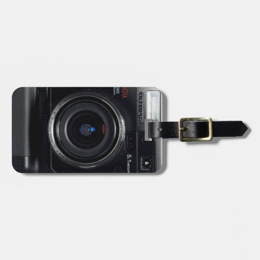 Oヴィンテージ日本のデジタルカメラ15荷物タグ ラゲッジタグ (正面横)