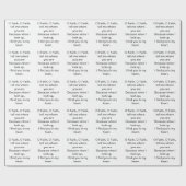 O信仰の感動的引用文 ラッピングペーパー (フラット)