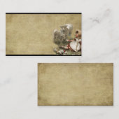 O小さな女の子&彼女の羊 – Prim Bizカード 名刺 (正面/裏面)