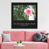 O感覚の人生(Keats引用文) キャンバスプリント (インサイチュ (リビング))