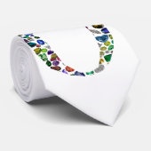 O文字モノグラム ネクタイ (ロール)