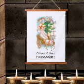 O来、O来、エマニエル・アドベント 吊り下げ型タペストリー