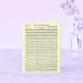 「O来、O、来Emmanuel」アドベントのグリーティングカード カード