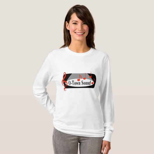 O町の健全なワイシャツ Tシャツ (正面フル)