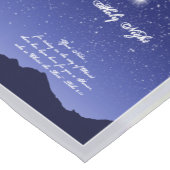 O神聖な夜クリスマスのテーブルのランナー ショートテーブルランナー (コーナー)