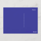 O神聖な夜郵便はがき ポストカード (裏面)