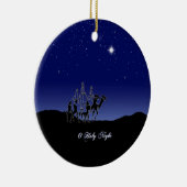 O聖なる夜のクリスマスの飾り セラミックオーナメント (右)