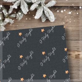 O聖なる夜のクリスマススター 薄葉紙