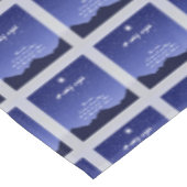 O聖なる夜のクリスマステーブルクロス テーブルクロス (アングル)