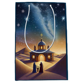 O聖夜クリスマス ミディアムペーパーバッグ