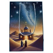 O聖夜クリスマス ミディアムペーパーバッグ (裏面)