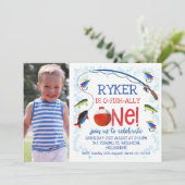 O魚同盟国1つの誕生日の招待 招待状 (スタンド正面)