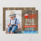 O魚同盟国1の写真のサンキューカード サンキューカード (正面/裏面)