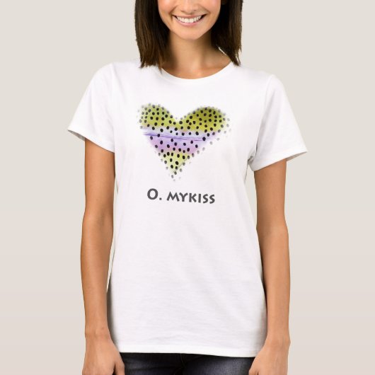 O.のmykiss -レディース tシャツ (正面)