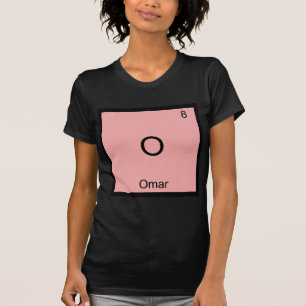 O - オマール おもしろ 化学 元素記号 Tシャツ