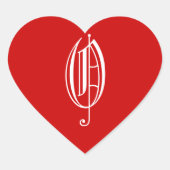 O ハートシール (正面)