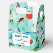 O – フィッシュと一緒に行った魚釣りの小さな漁師の誕生日 フェイバーボックス (オープン)