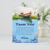 O – フィッシュアリーワン魚釣りフラットサンキューカード サンキューカード (スタンド正面)