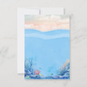 O – フィッシュアリーワン魚釣りフラットサンキューカード サンキューカード (裏面)