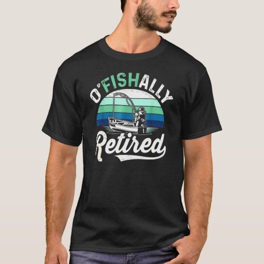 O – フィッシュアリー退職した Tシャツ (正面)