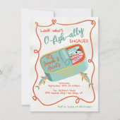 O – フィッシュ婚約したアファンキーイワシパーティー 招待状 (正面)